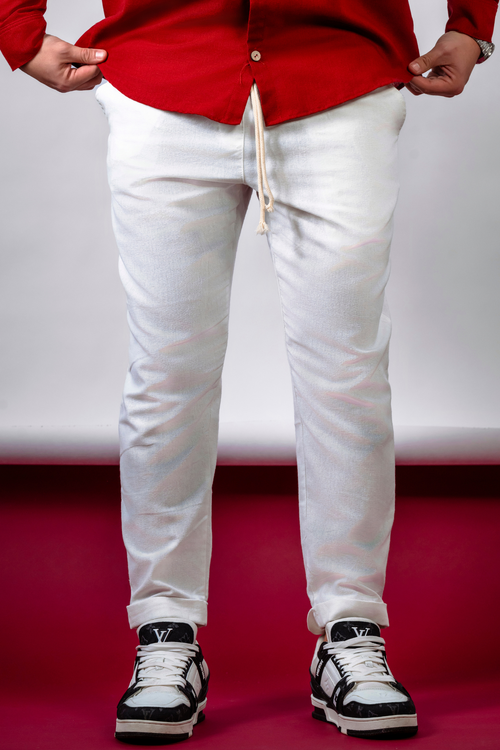 Pantaloni Albi din In – Riviera Spirit