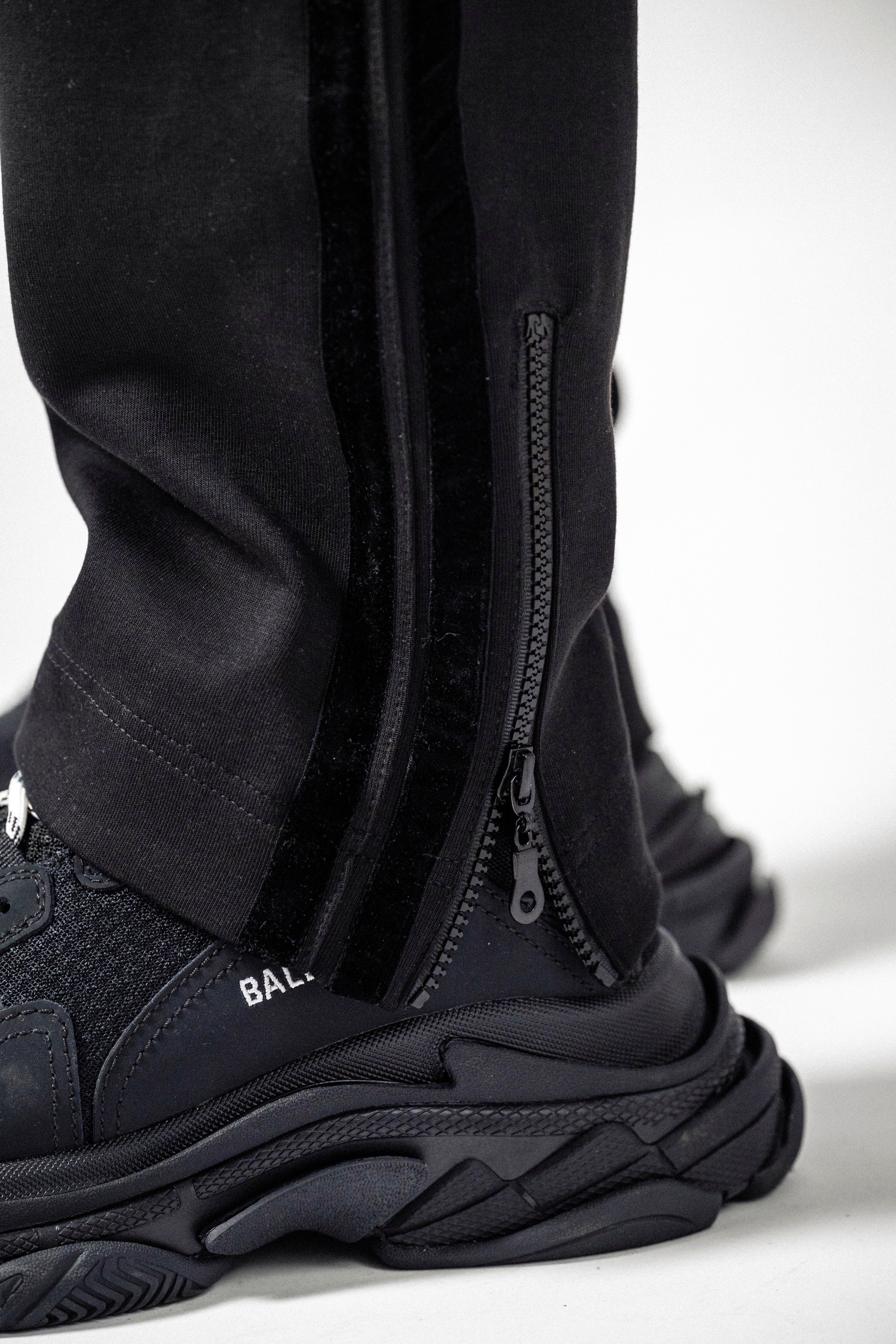 Pantaloni negri „Noir Velvet”